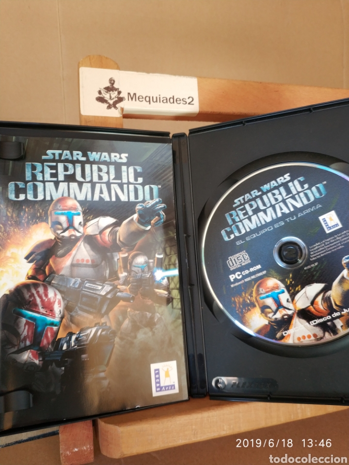 Videojuegos y consolas: STAR WARS: REPUBLIC COMMANDO (COMPLETO PAL ESPA&Ntilde;A) - Foto 3