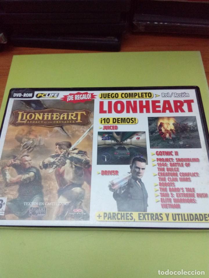 Videojuegos y consolas: PC CD ROM. LIONHEART. PC LIFE. N&ordm; 3. - Foto 1