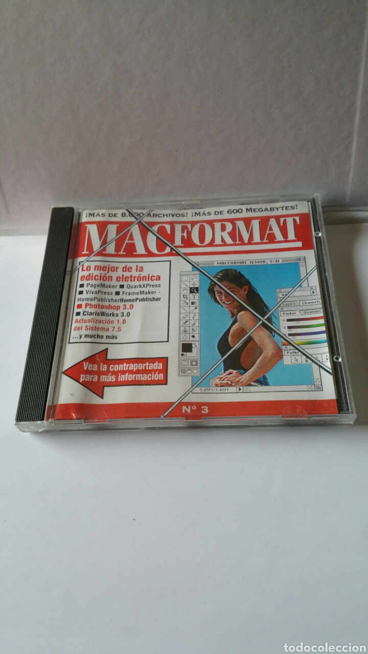 Videojuegos y consolas: MACFORMAT, cd-rom n.3 , 1995 ( ediciones Zinco ). - Foto 1