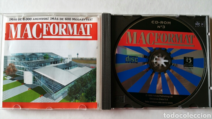 Videojuegos y consolas: MACFORMAT, cd-rom n.3 , 1995 ( ediciones Zinco ). - Foto 3