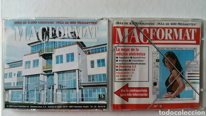 Videojuegos y consolas: MACFORMAT, cd-rom n.3 , 1995 ( ediciones Zinco ). - Foto 5