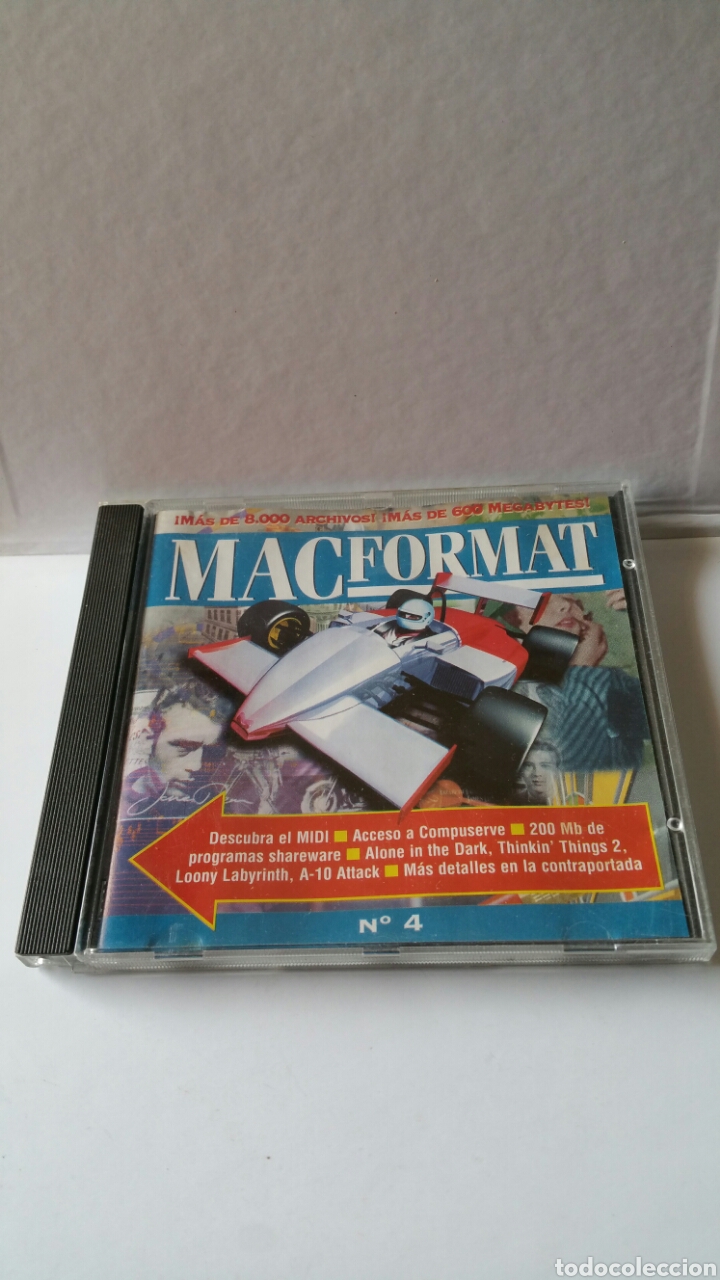 Videojuegos y consolas: MACFORMAT, Cd-rom n.4, 1995 ( ediciones Zinco ). - Foto 1