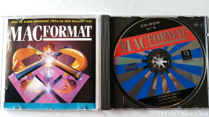 Videojuegos y consolas: MACFORMAT, Cd-rom n.4, 1995 ( ediciones Zinco ). - Foto 3