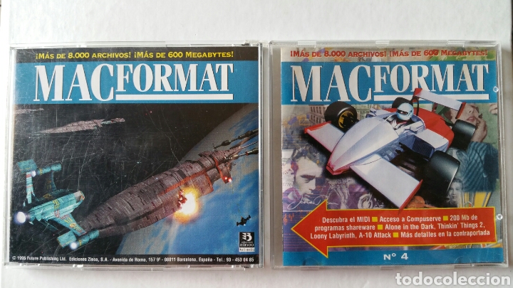 Videojuegos y consolas: MACFORMAT, Cd-rom n.4, 1995 ( ediciones Zinco ). - Foto 5