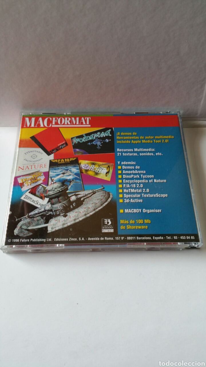 Videojuegos y consolas: MACFORMAT, cd-rom n.14 , 1996 - Foto 2
