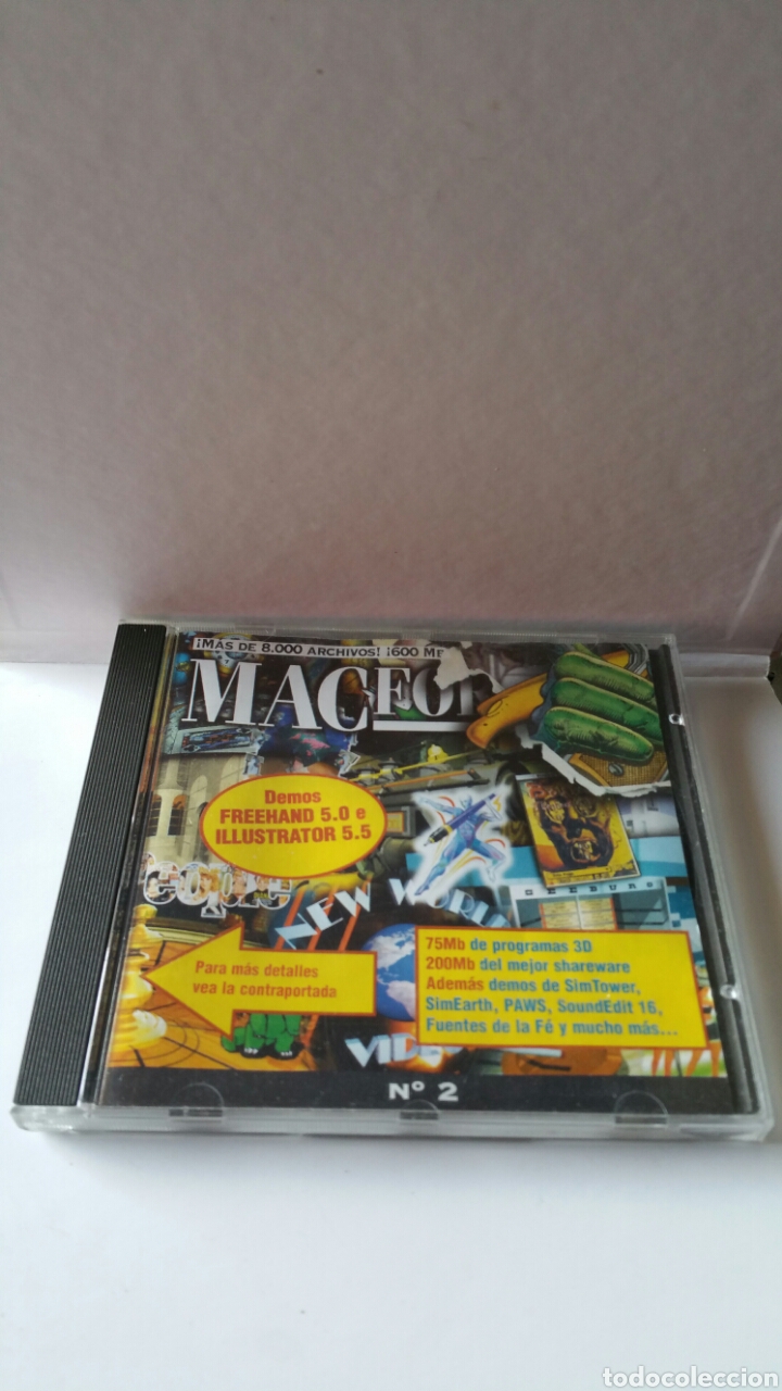 Videojuegos y consolas: MACFORMAT, cd-rom n.2, 1995 ( ediciones Zinco ). - Foto 1