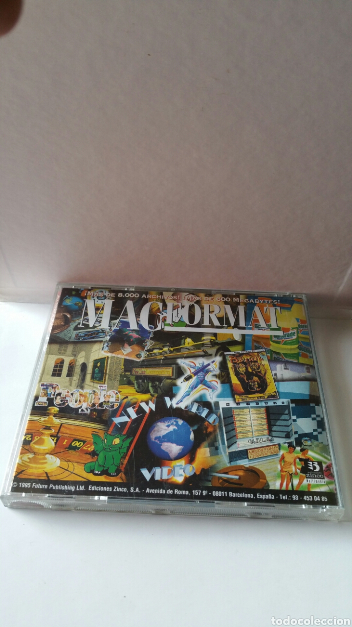 Videojuegos y consolas: MACFORMAT, cd-rom n.2, 1995 ( ediciones Zinco ). - Foto 2