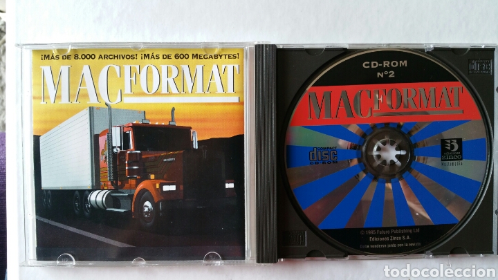 Videojuegos y consolas: MACFORMAT, cd-rom n.2, 1995 ( ediciones Zinco ). - Foto 3