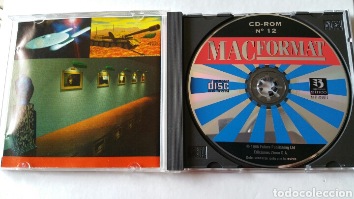 Videojuegos y consolas: MACFORMAT, cd-rom n.12, 1996 (ediciones Zinco ) - Foto 3