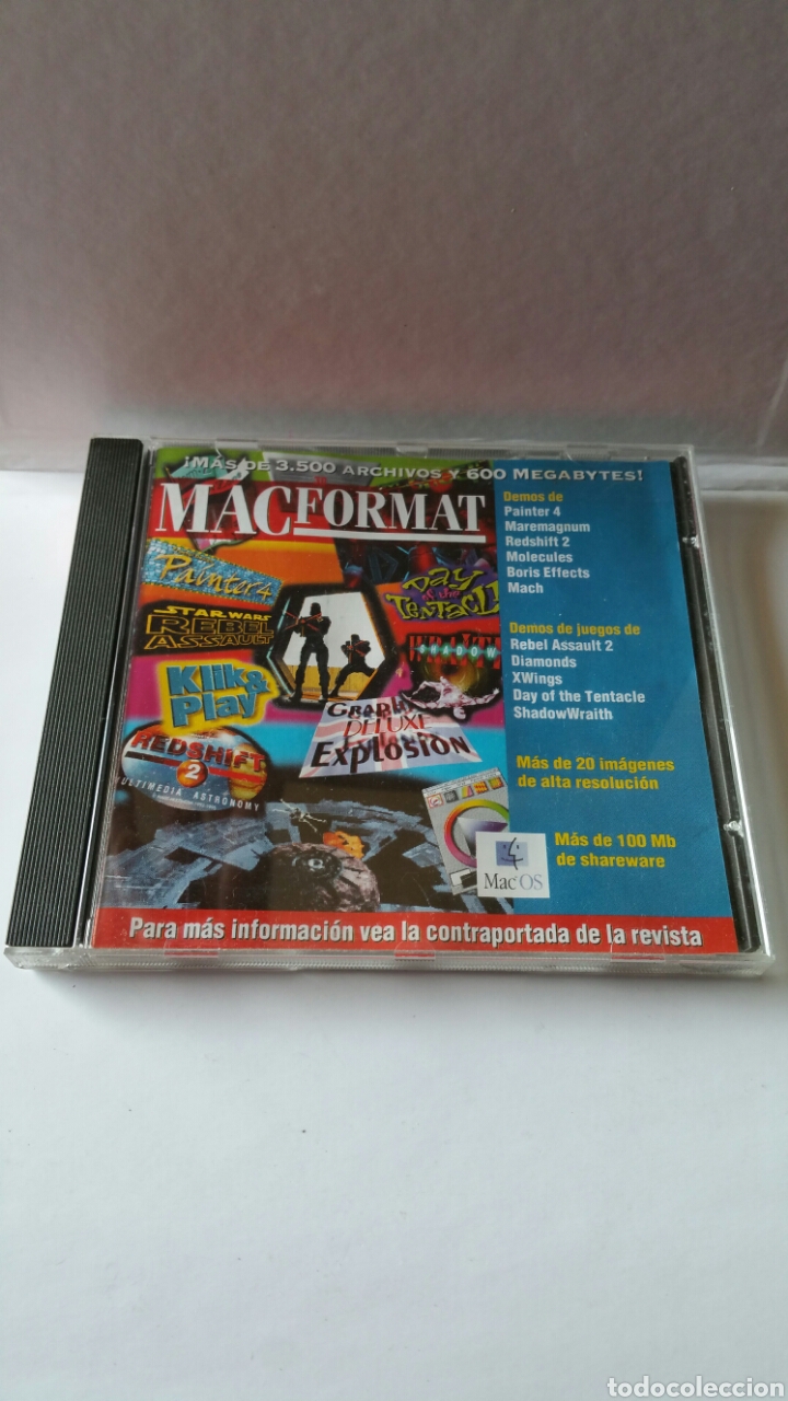 Videojuegos y consolas: MACFORMAT, cd-rom n.13, 1996 (ediciones Zinco ) - Foto 1