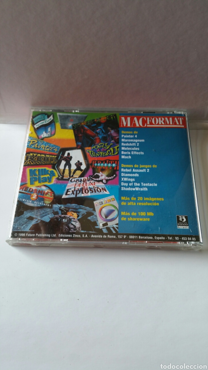 Videojuegos y consolas: MACFORMAT, cd-rom n.13, 1996 (ediciones Zinco ) - Foto 2