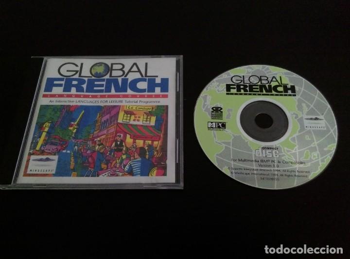 Videojuegos y consolas: CD multimedia GLOBAL FRENCH (1994) - Foto 1