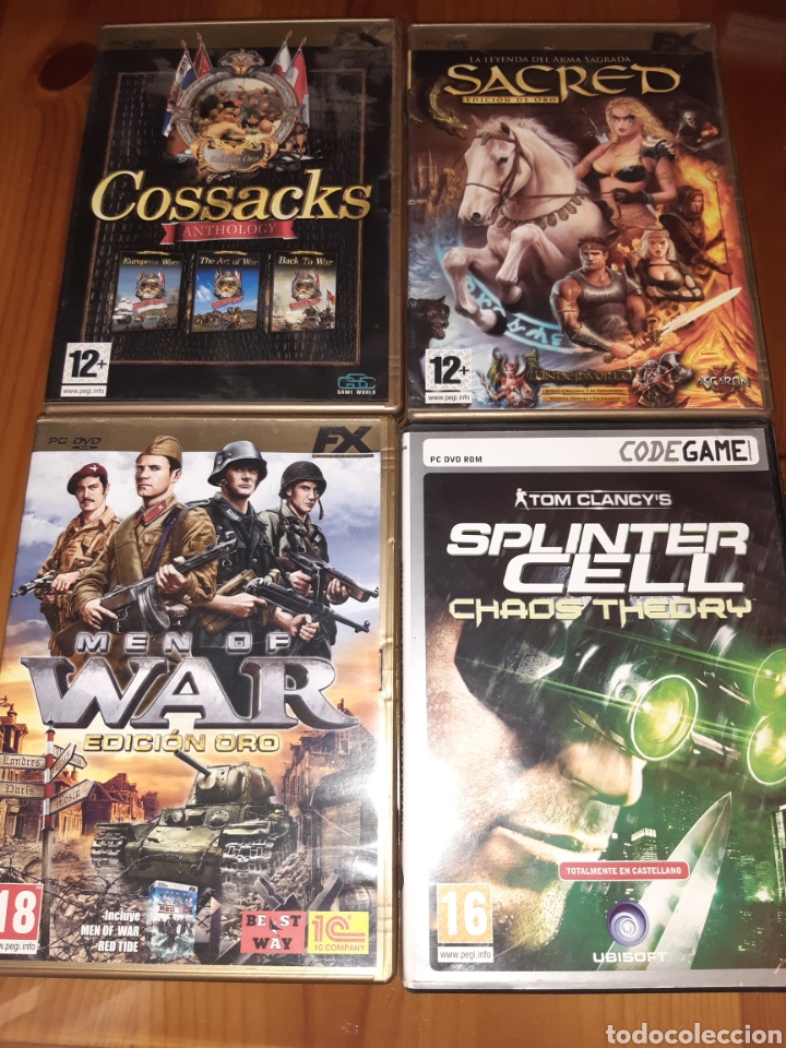 Videojuegos y consolas: Lote 4 videojuegos para pc - Foto 1