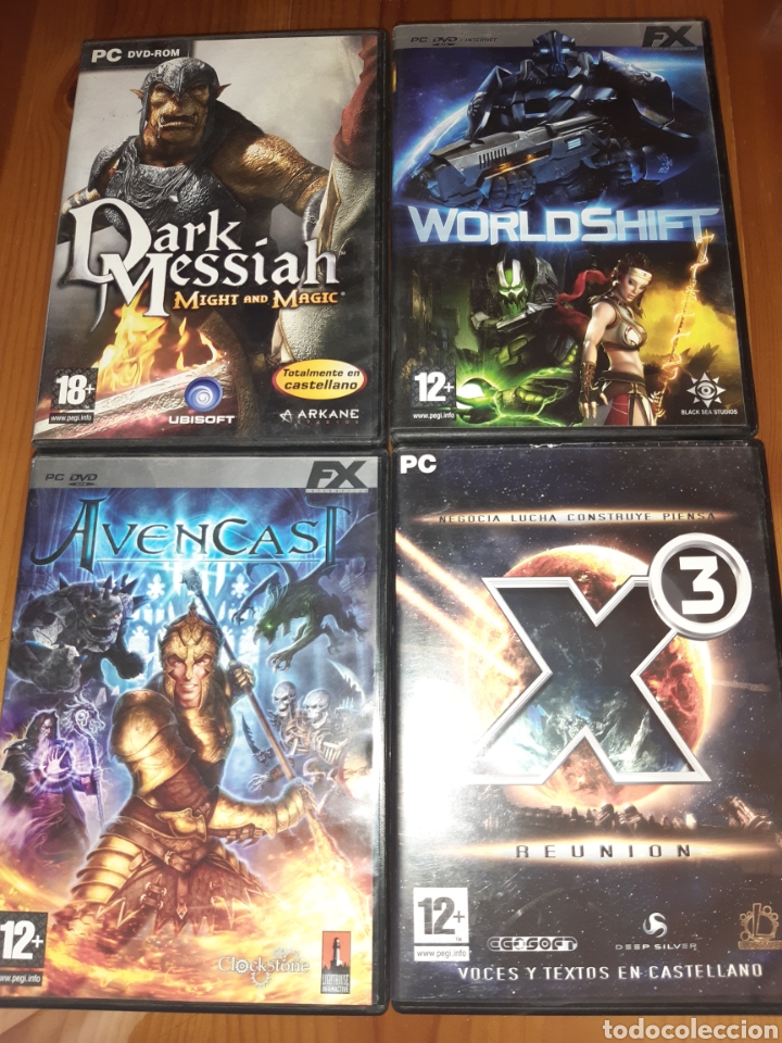 Videojuegos y consolas: Lote 4 videojuegos para pc - Foto 1