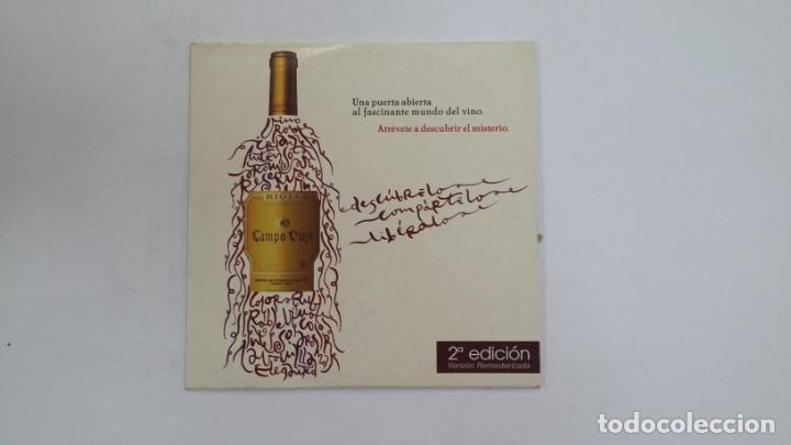 Videojuegos y consolas: CAMPOVIEJO BODEGAS RIOJA. CD ROM. TDKCD21 - Foto 1