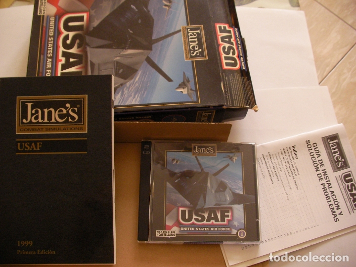 Videojuegos y consolas: ANTIGUO JUEGO PARA PC - USAF - Foto 2