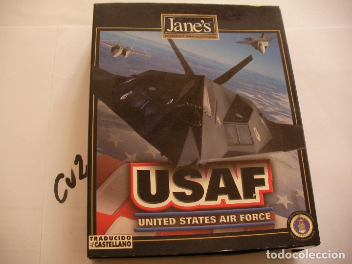 Videojuegos y consolas: ANTIGUO JUEGO PARA PC - USAF - Foto 1
