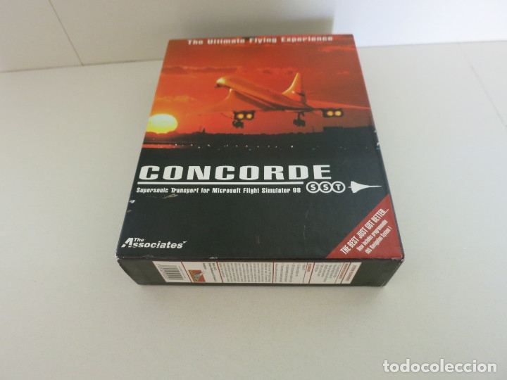 Videojuegos y consolas: CONCORDE PC SIMULADOR SIMULATOR SST SUPERSONIC TRANSPORT FOR MICROSOFT FLIGHT SIMULATOR 98 - Foto 1