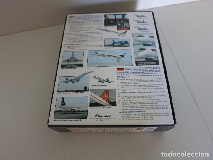 Videojuegos y consolas: CONCORDE PC SIMULADOR SIMULATOR SST SUPERSONIC TRANSPORT FOR MICROSOFT FLIGHT SIMULATOR 98 - Foto 2