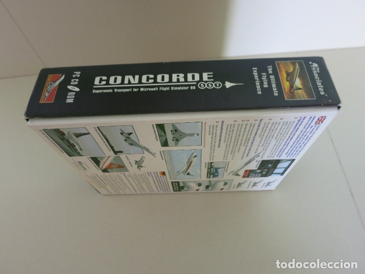 Videojuegos y consolas: CONCORDE PC SIMULADOR SIMULATOR SST SUPERSONIC TRANSPORT FOR MICROSOFT FLIGHT SIMULATOR 98 - Foto 3