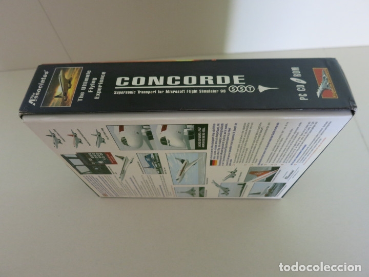 Videojuegos y consolas: CONCORDE PC SIMULADOR SIMULATOR SST SUPERSONIC TRANSPORT FOR MICROSOFT FLIGHT SIMULATOR 98 - Foto 4