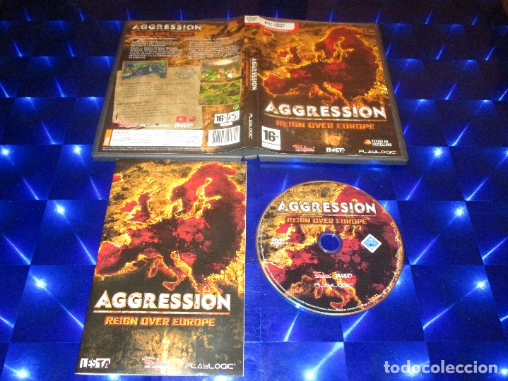 Videojuegos y consolas: AGGRESSION ( REIGN OVER EUROPE ) - PC DVD ROM - PLAYLOGIC - VIRGIN - Foto 1