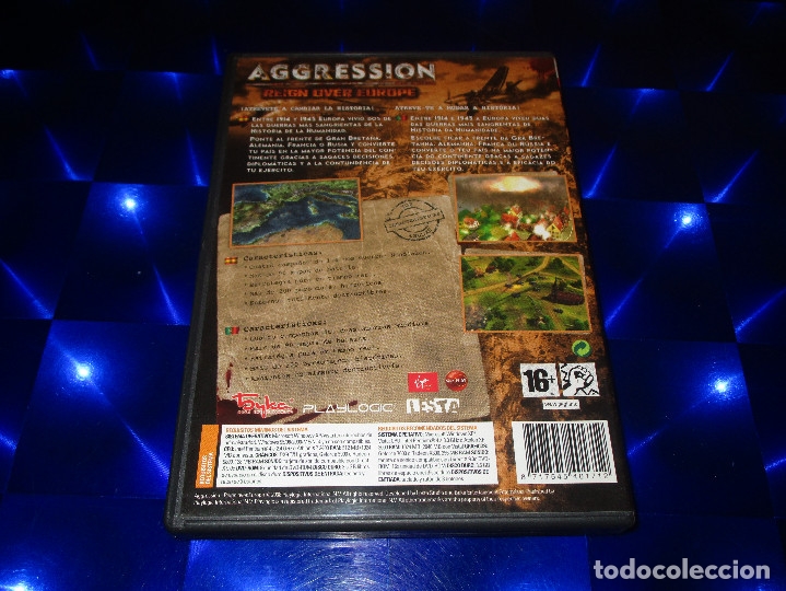 Videojuegos y consolas: AGGRESSION ( REIGN OVER EUROPE ) - PC DVD ROM - PLAYLOGIC - VIRGIN - Foto 3