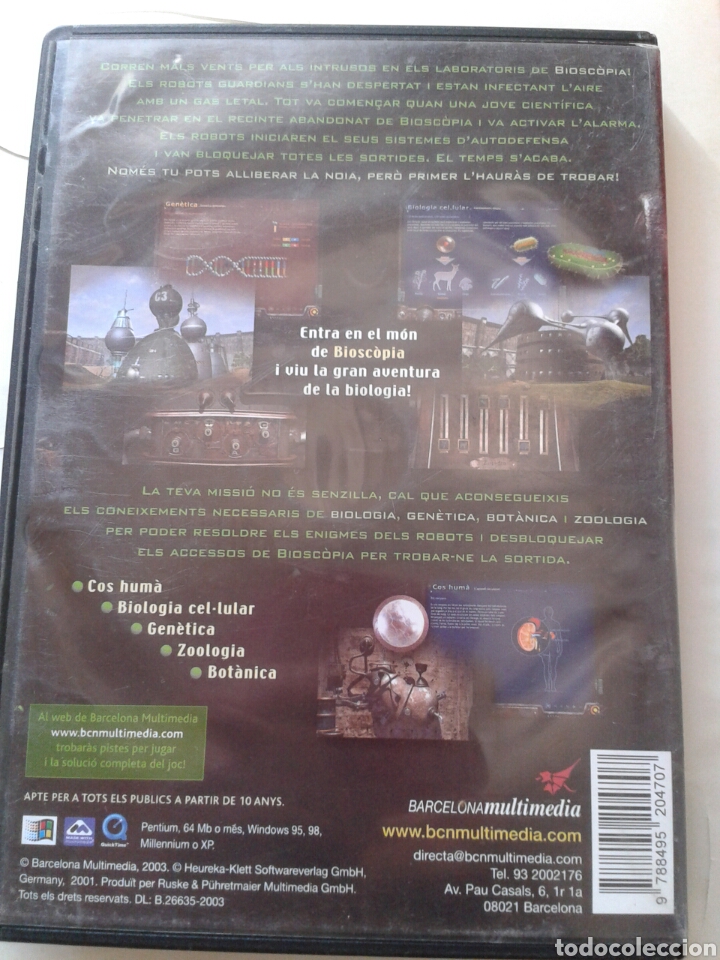 Videojuegos y consolas: BIOSCOPIA - PC - DALI - Foto 2