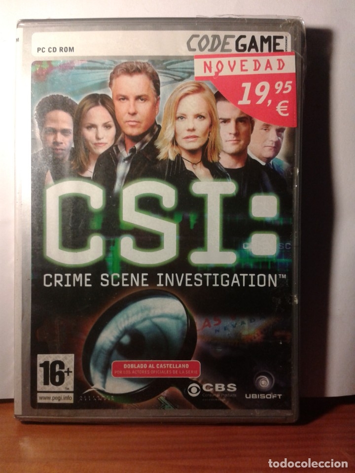 Videojuegos y Consolas: CSI: CRIME SCENE INVESTIGATION PC NUEVO