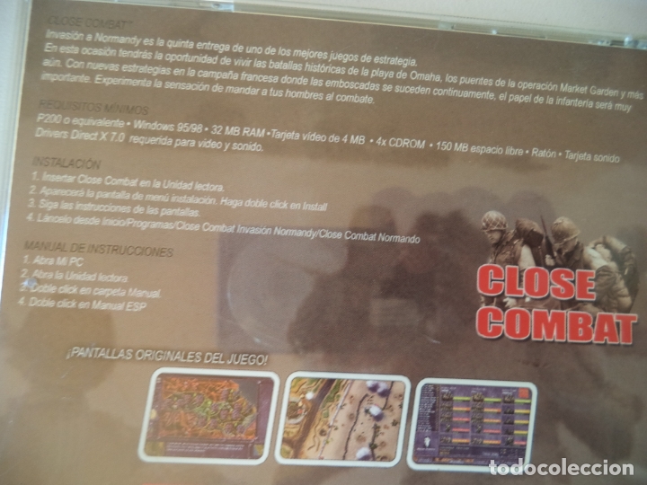 Videojuegos y consolas: JUEGO PC CLOSE COMBAT  UBI SOFT - Foto 2