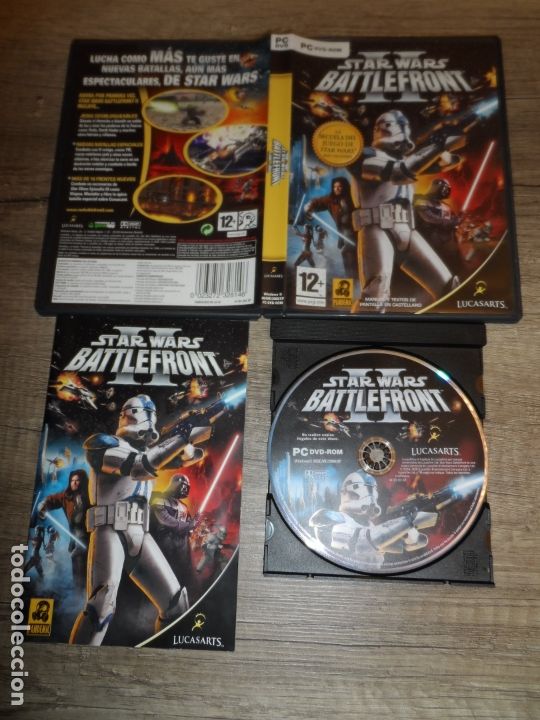 Videojuegos y consolas: PC STAR WARS BATTLEFRONT II PAL ESP COMPLETO - Foto 1