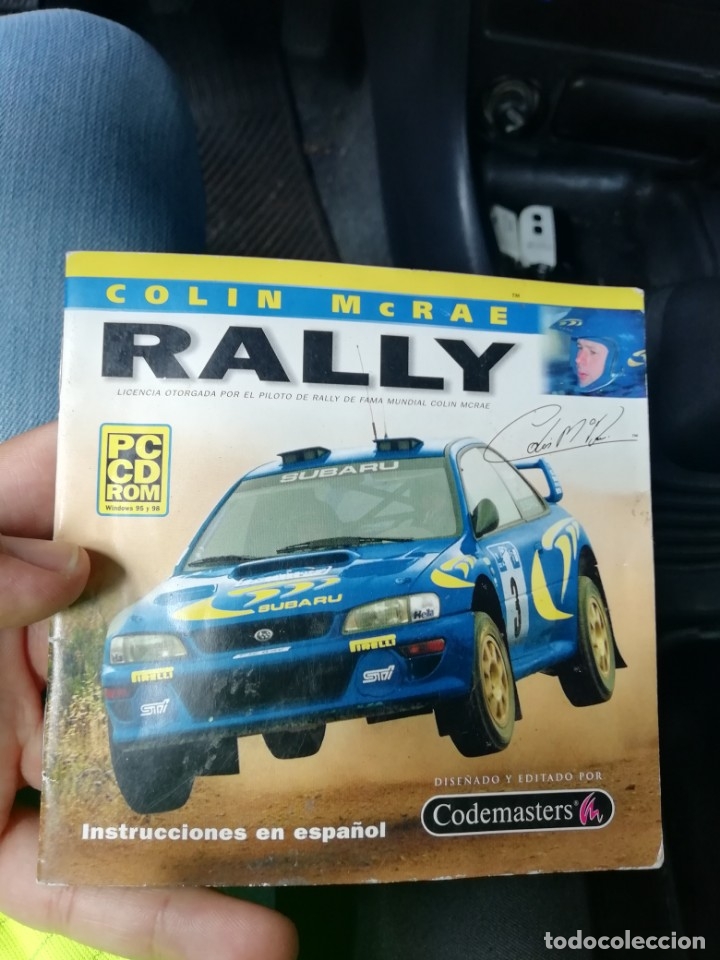 Videojuegos y consolas: Antiguo libro instrucciones juego pc Colin Mc Rae Rally Codemasters - Foto 1
