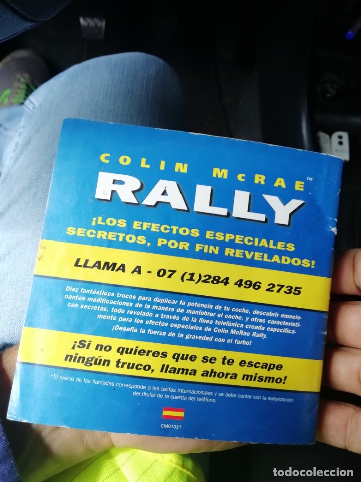 Videojuegos y consolas: Antiguo libro instrucciones juego pc Colin Mc Rae Rally Codemasters - Foto 2