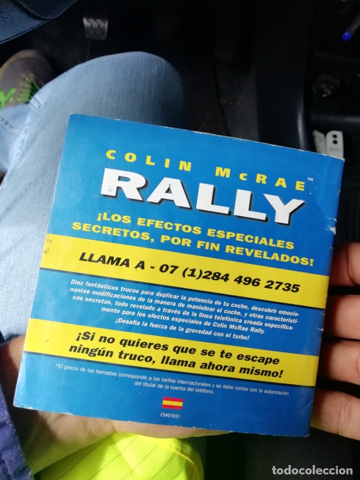 Videojuegos y consolas: Antiguo libro instrucciones juego pc Colin Mc Rae Rally Codemasters - Foto 3