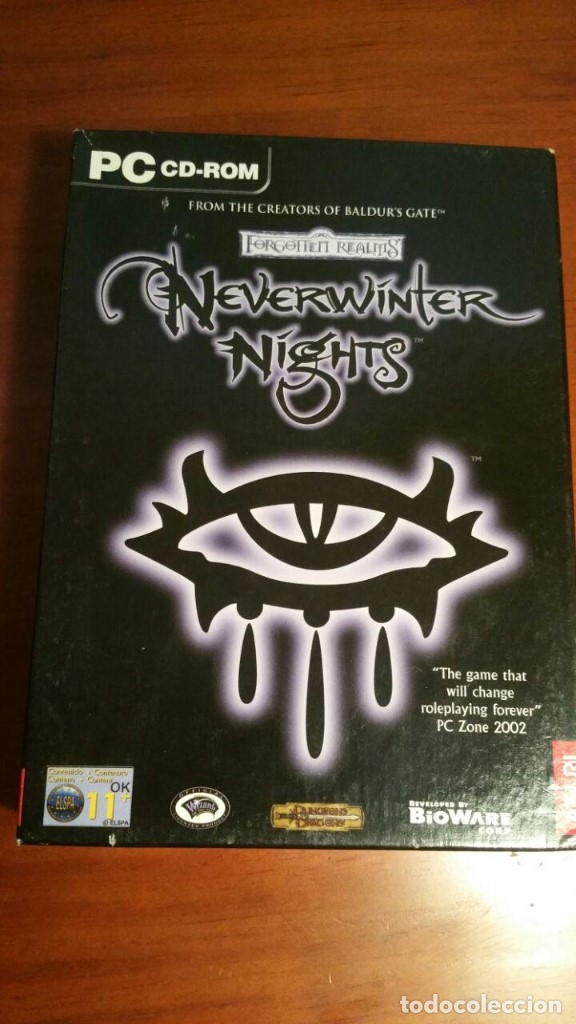 Videojuegos y consolas: NEVERWINTER NIGHTS / TOTALLY / PC CD-ROM / 3 CD - Foto 1