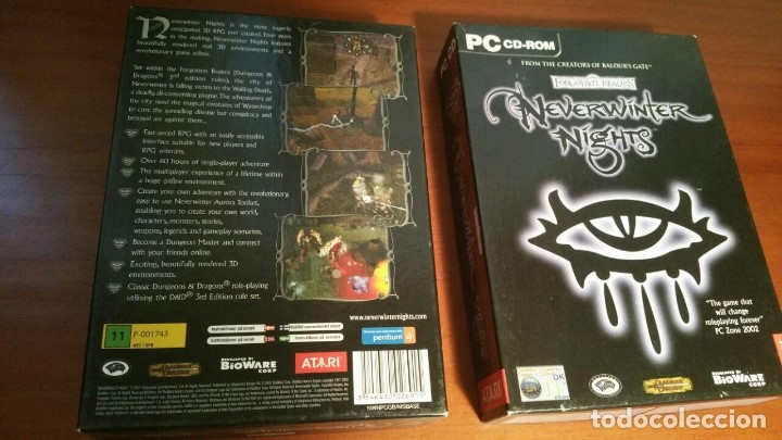 Videojuegos y consolas: NEVERWINTER NIGHTS / TOTALLY / PC CD-ROM / 3 CD - Foto 2