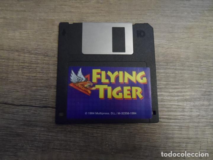 Videojuegos y consolas: PC DISKETTES FLYING TIGER PAL - Foto 1