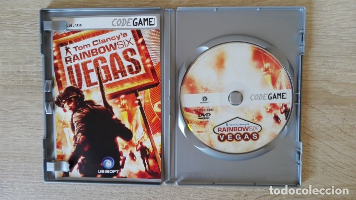 Videojuegos y consolas: TOM CLANCYS RAINBOW SIX VEGAS-PC CD ROM-UBISOFT-A&Ntilde;O 2015. - Foto 4