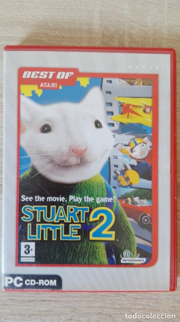 Videojuegos y consolas: STUART LITTLE 2-PC CD ROM-INFOGRAMES-A&Ntilde;O 2002-ARCADE-MUY DIF&Iacute;CIL. - Foto 1