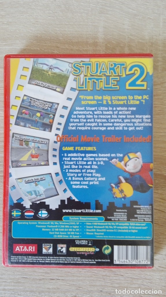 Videojuegos y consolas: STUART LITTLE 2-PC CD ROM-INFOGRAMES-A&Ntilde;O 2002-ARCADE-MUY DIF&Iacute;CIL. - Foto 3
