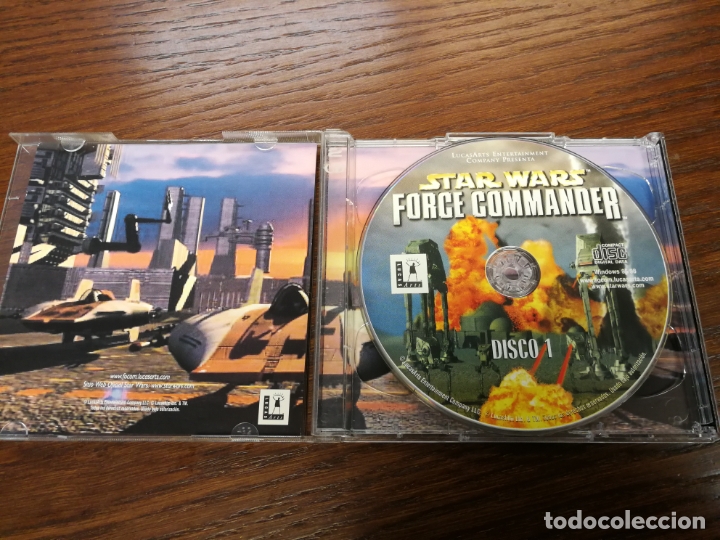 Videojuegos y consolas: JUEGO STAR WARS FORCE COMMANDER 2 CD PC KRAETEN - Foto 2
