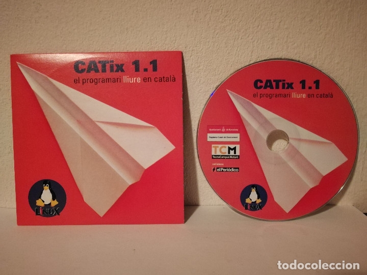 Videojuegos y consolas: CD ROM - CATIX 1.1 - CATALU&Ntilde;A - LINUX - PROGRAMA LIBRE CATALAN - Foto 1