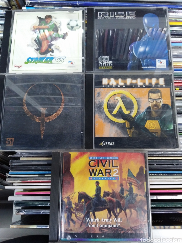 Videojuegos y consolas: Juegos de pc lote de 5 juegos - Foto 1