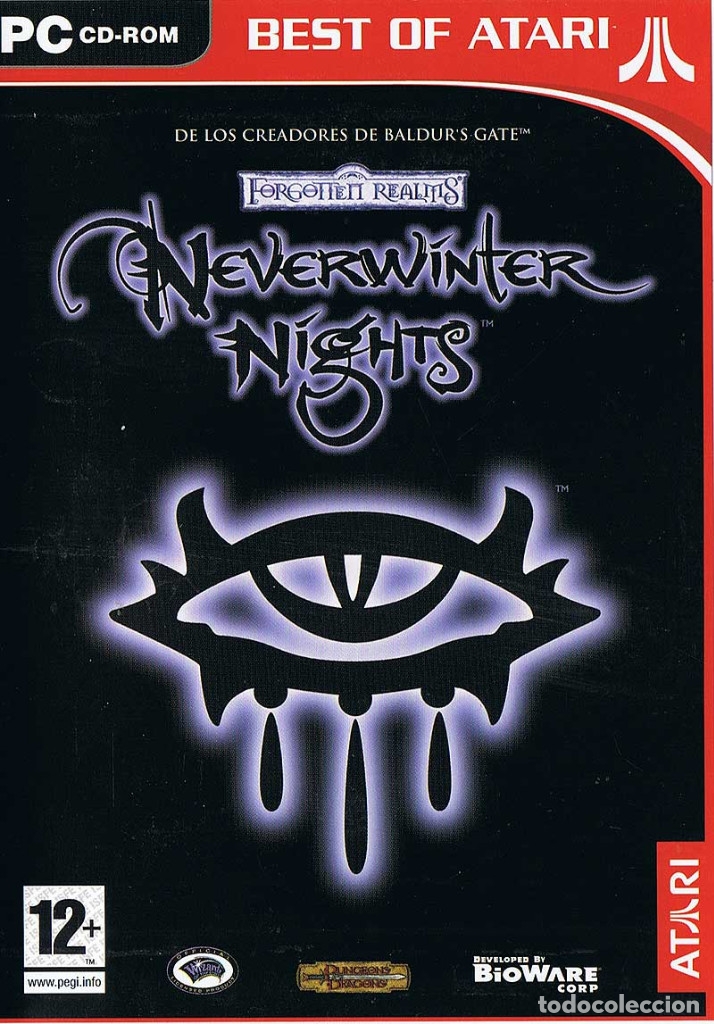 Videojuegos y consolas: Neverwinter Nights. 3 discos. PC. Bioware - Foto 1