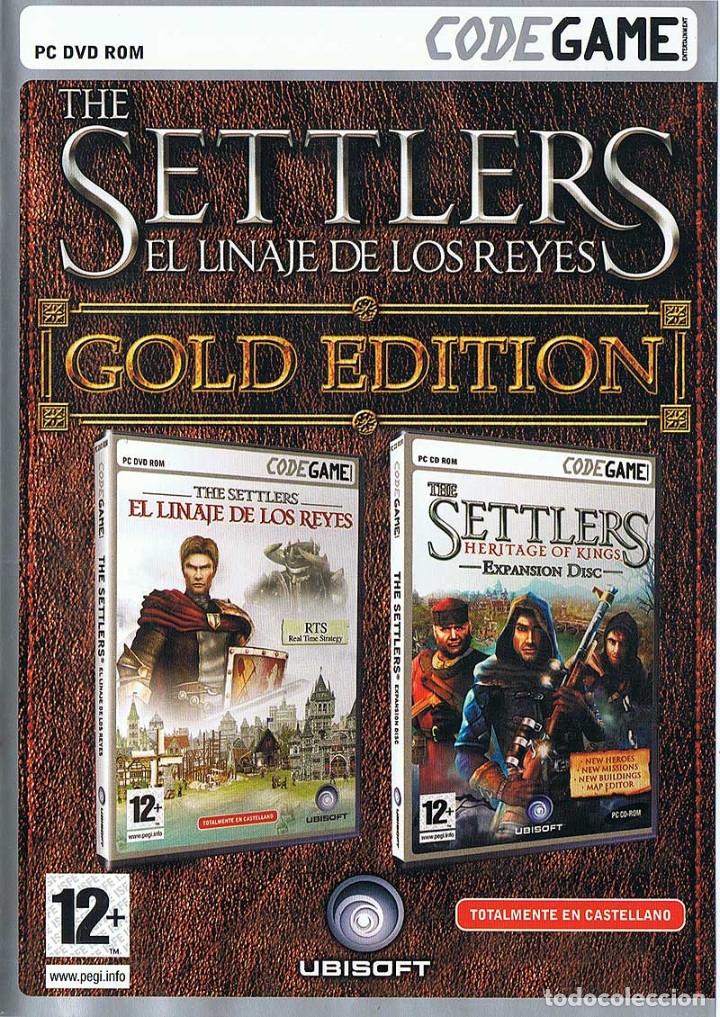 Videojuegos y consolas: Settlers. El linaje de los reyes. Gold Edition. PC. Ubisoft - Foto 1