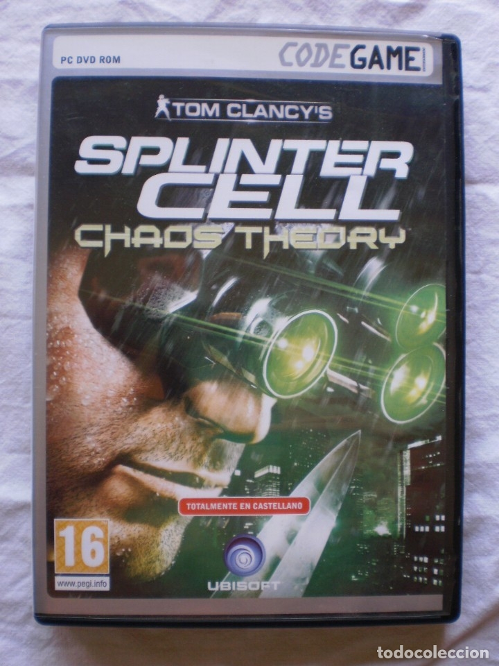 Videojuegos y consolas: SPLINTER CELL. CHAOS THEORY. PC - Foto 1
