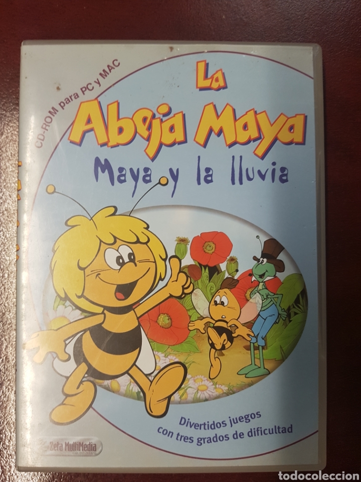 Videojuegos y consolas: La abeja maya Maya y la lluvia Cd-Rom Juego Pc - Foto 1