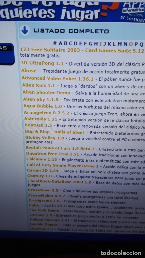 Videojuegos y consolas: JUEGOS 2004-PC CD ROM-APP INFORM&Aacute;TICA-A&Ntilde;O 2004-FUNCIONANDO-DIF&Iacute;CIL. - Foto 5