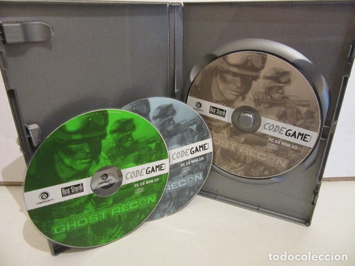 Videojuegos y consolas: Tom Clancy&acute;s Ghost Recon - 3 x CD - PC - Castellano - 2002 - VG/VG+ - Foto 3