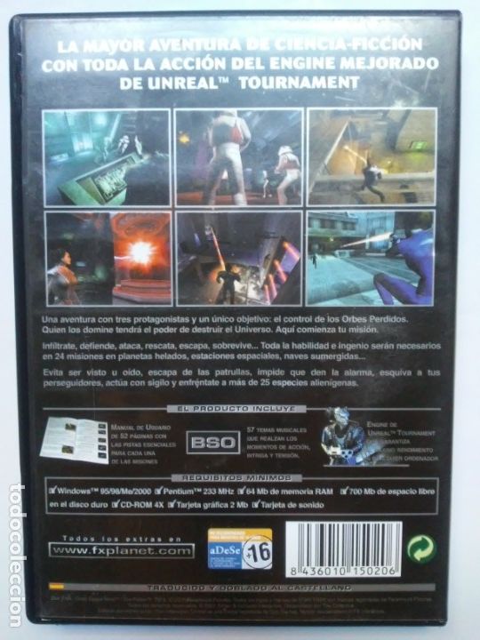 Videojuegos y consolas: The Fallen Star Trek Deep Space Nine PC CD-ROM FX - Foto 2